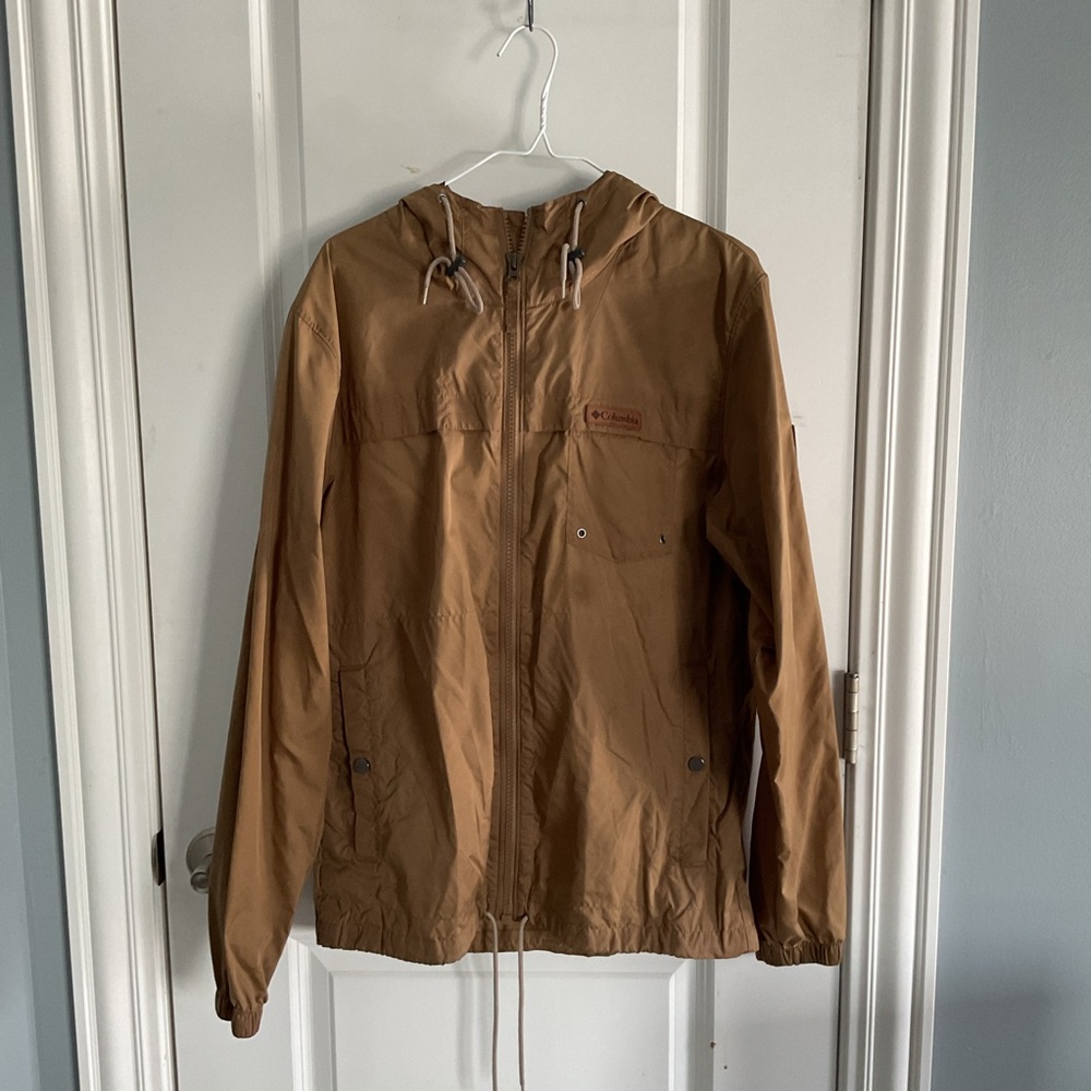 Columbia Rain Jacket Tan